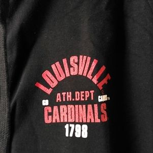 Louisville Cardinals full zip hooded jacket